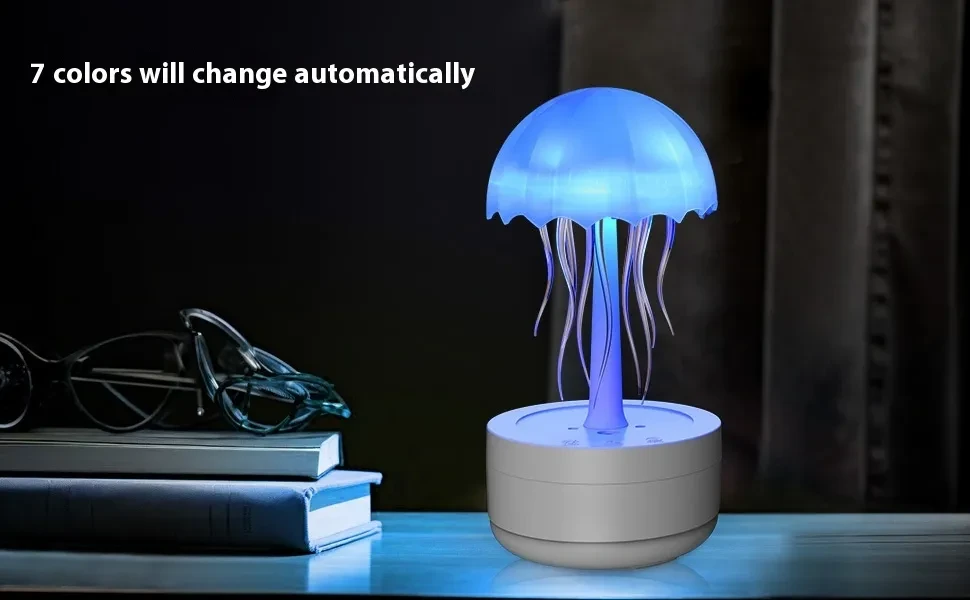 Jellyfish Humidifier Fragrance Diffuser Colorful Night Light