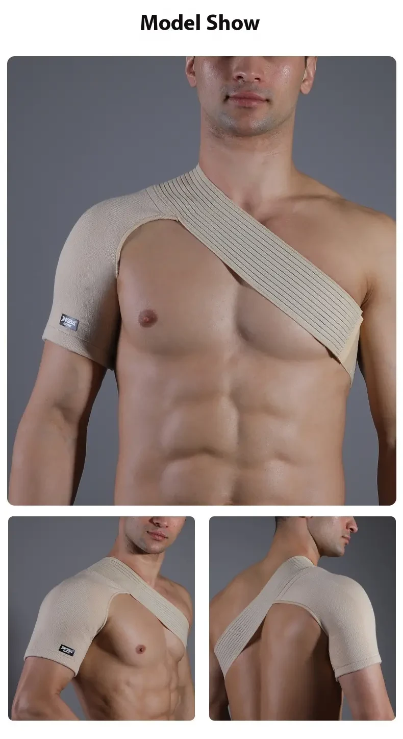 JINGBA Shoulder Brace - Support and Compression Sleeve for Rotating Cuff Tears and Joint Pain Relief