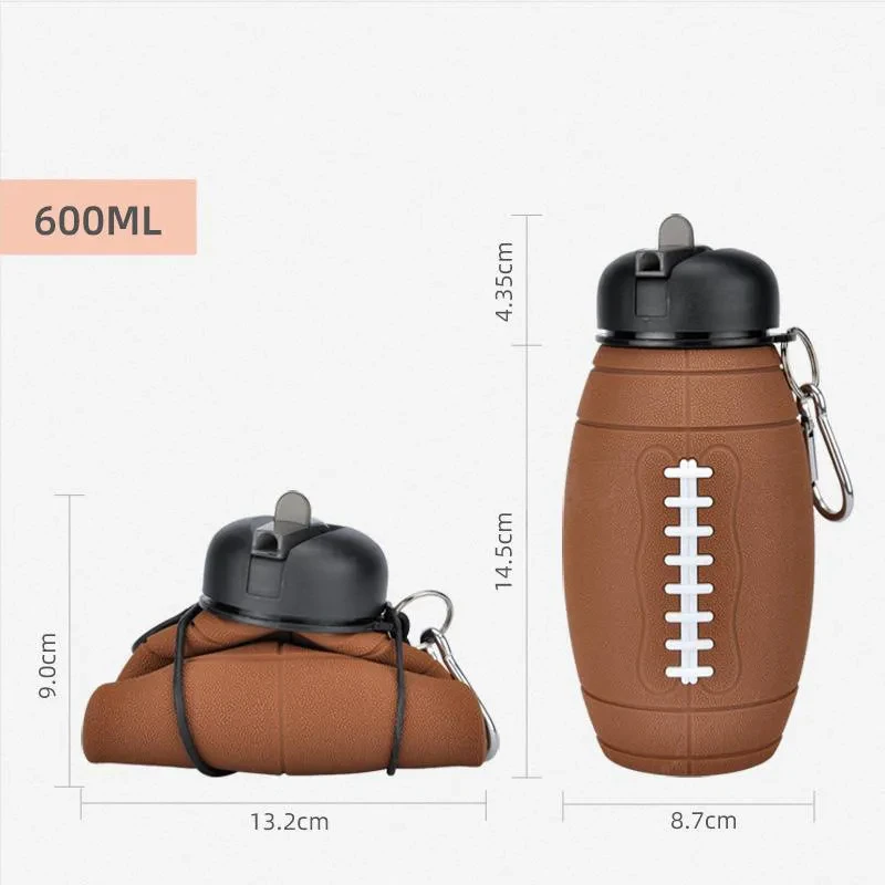 Foldable Leak-Proof Sports Water Bottle