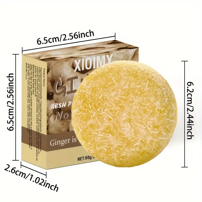 Xioimy Luxurious Ginger Shampoo Bar