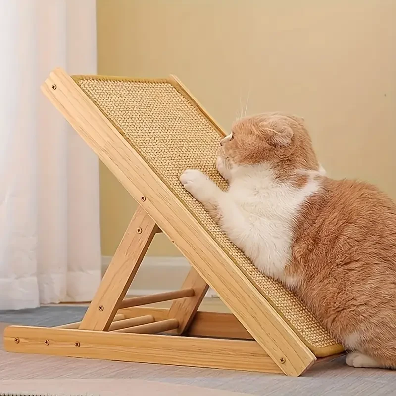 Durable Sisal Rope Cat Scratching Pad Scratch-Resistant Cat Claw Board for Sofa Protection
