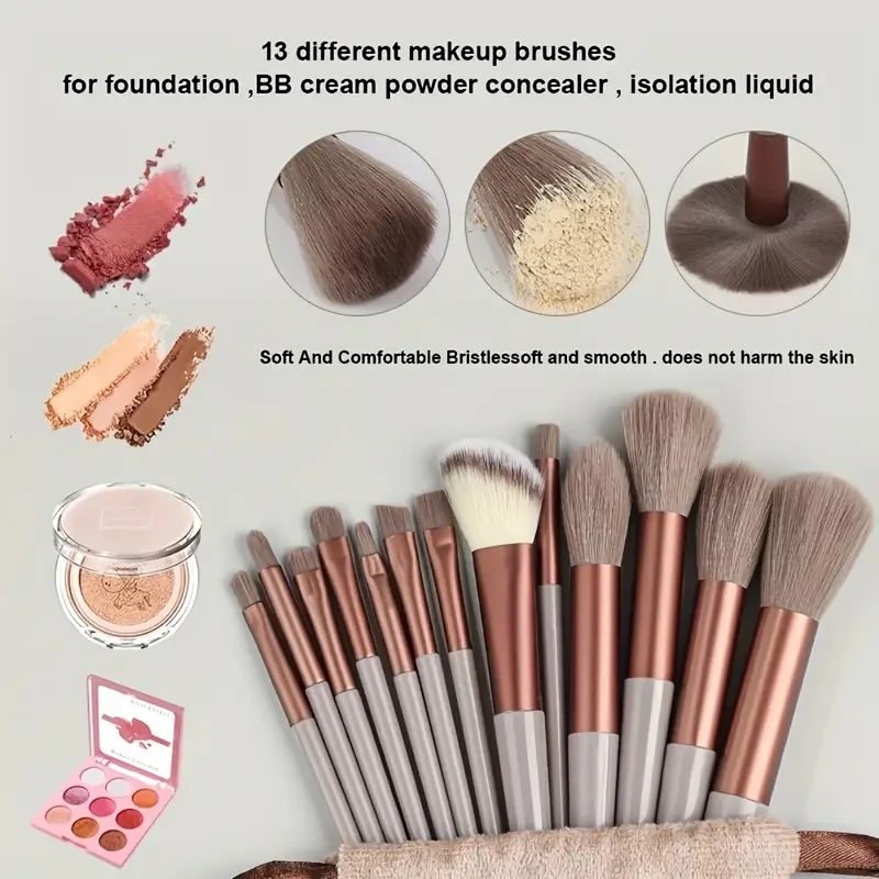 Makeup Brush Set Soft Fluffy Professional