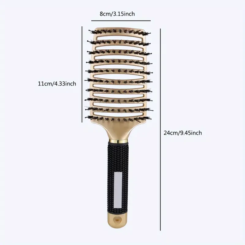 Luxurious Curved Detangling Hair Brush