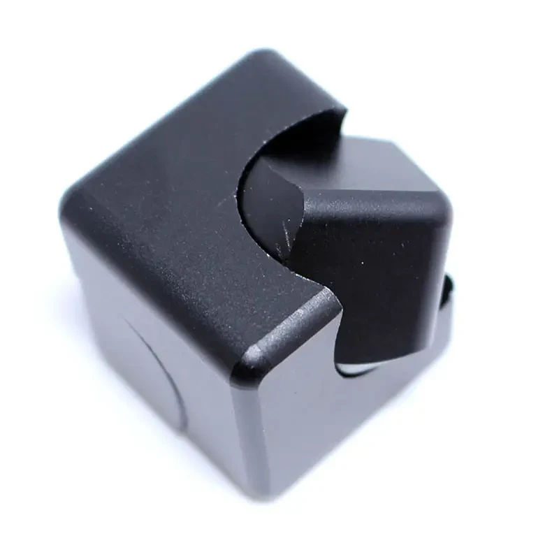Square Magic Dice Metal Rotate Cube Fidget Spinner - Antistress EDC Toy for ADHD & Autism