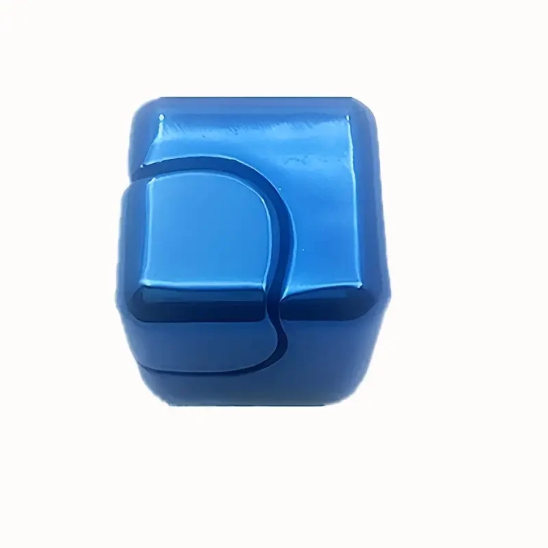 Square Magic Dice Metal Rotate Cube Fidget Spinner - Antistress EDC Toy for ADHD & Autism
