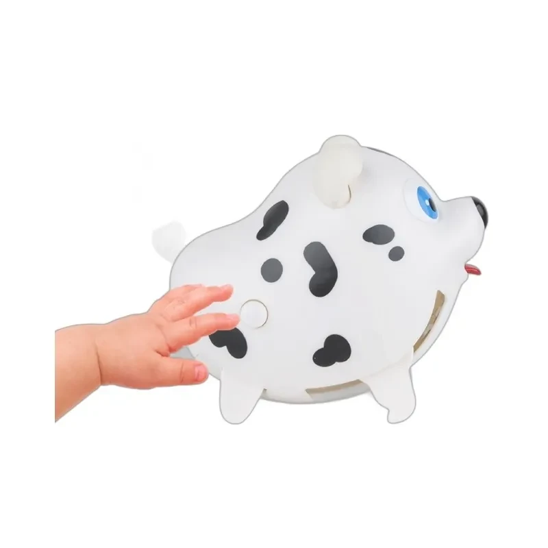 Whistle Voice-controlled Dog Electric Pig Toy With Music Light