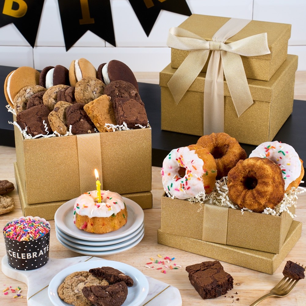 Birthday Celebration Bakery Gift Tower