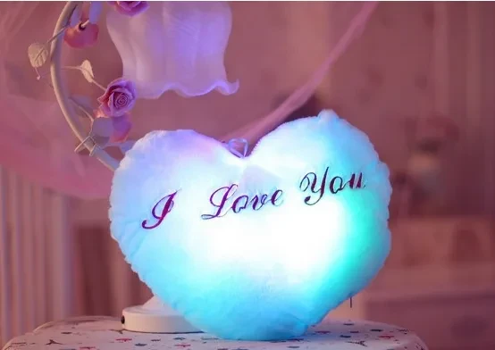 Love Glowing Music Pillow Plush Toy