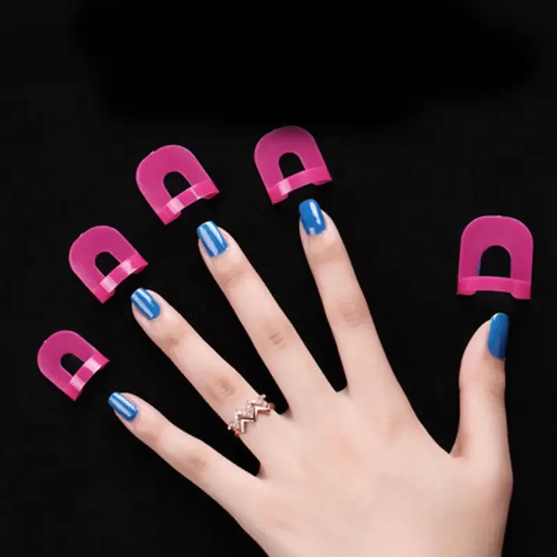 26 Pcs 10 Sizes U Curve Shape Nail Protector