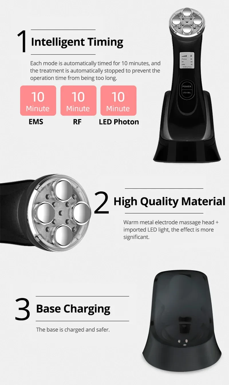 Multifunctional skin rejuvenation care instrument