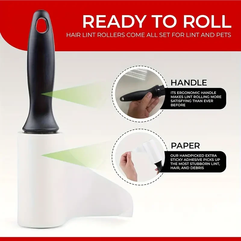 Pet Hair Remover Roller Lint Roller Refills