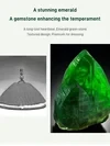 Emerald necklace earrings bracelet