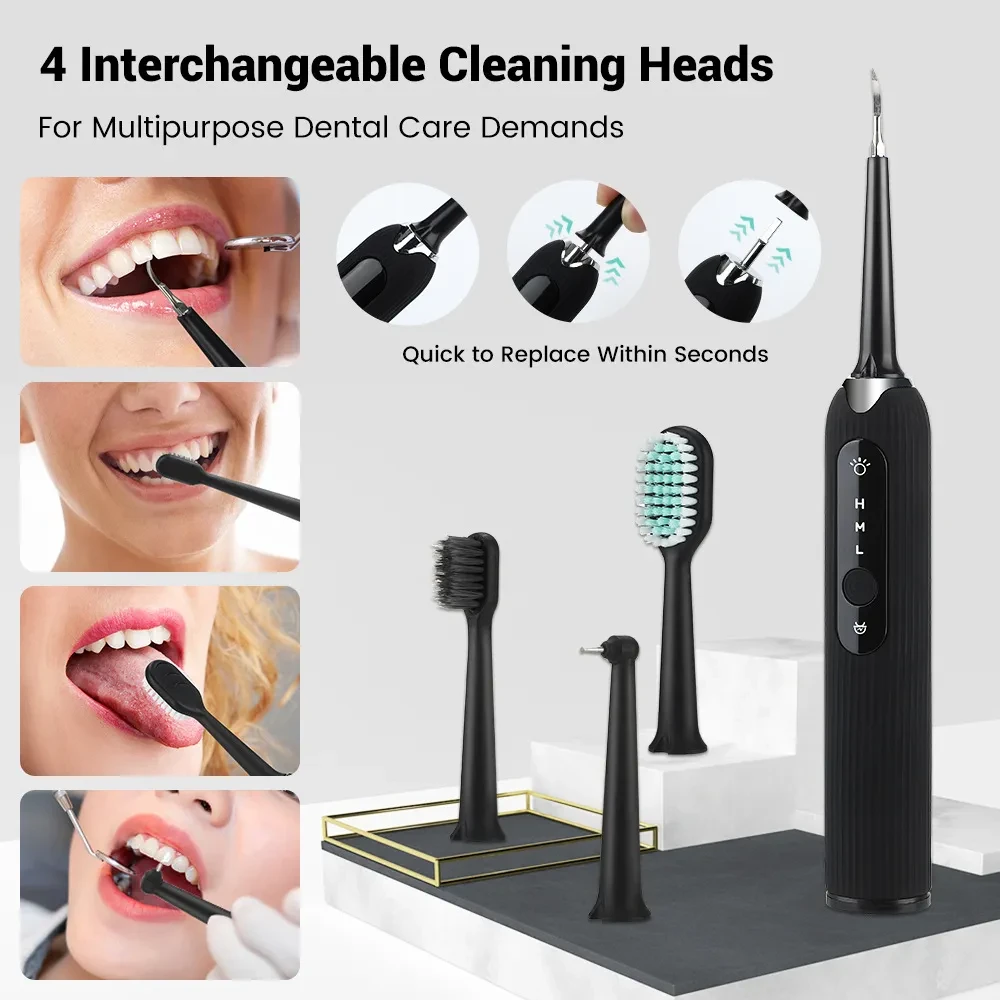 Portable Household 3-Gear Oral Cleaning Tool