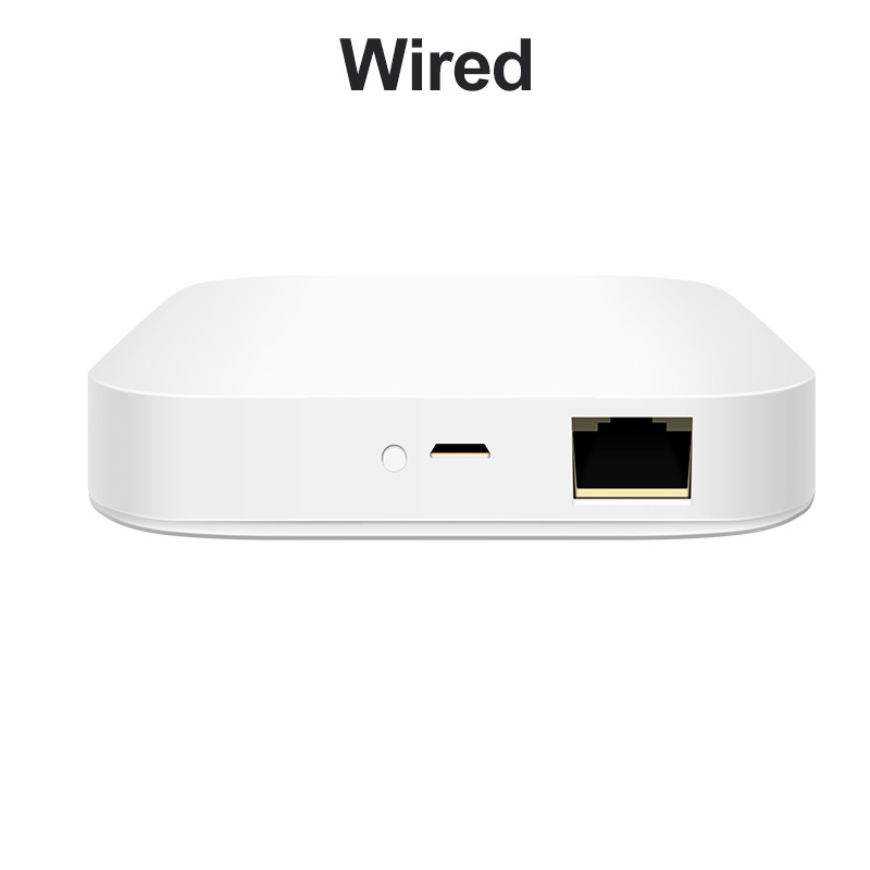 Tuya ZigBee 3.0 Smart Hub - Wireless/Wired Gateway Bridge for App and Voice Remote Control