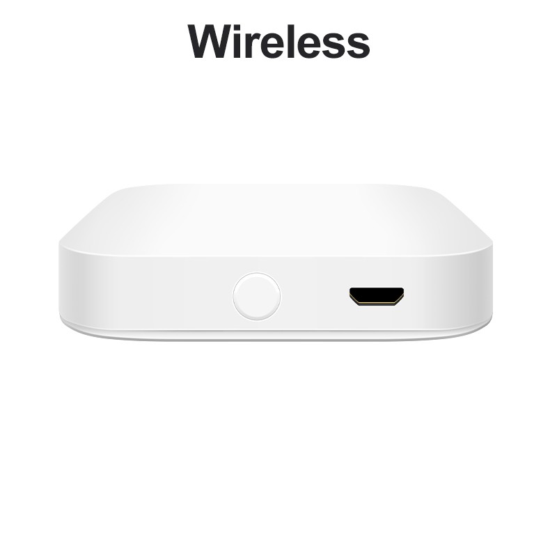 Tuya ZigBee 3.0 Smart Hub - Wireless/Wired Gateway Bridge for App and Voice Remote Control
