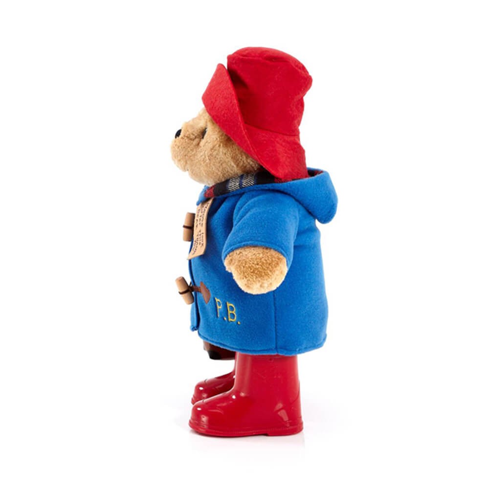 Paddington Bear with Boots, Embroidered Coat & Suitcase - Large