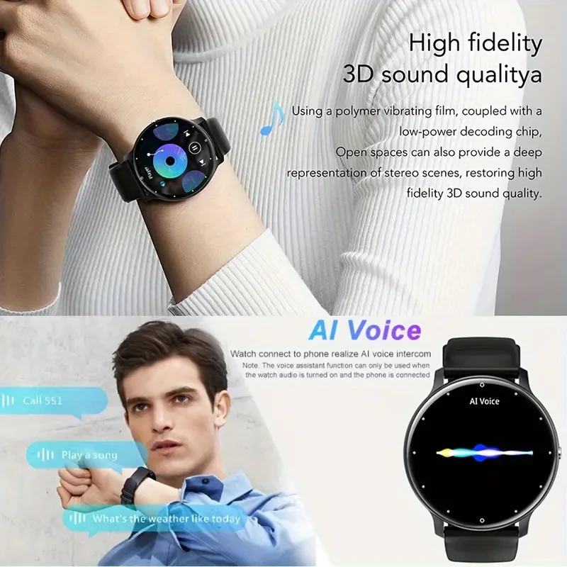Smartwatch, 3.53cm Full Touch Screen,