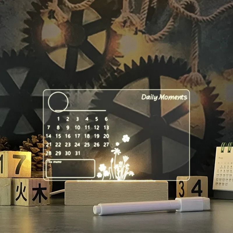 Creative Note Board Led Night Light USB Decoration Night Lamp