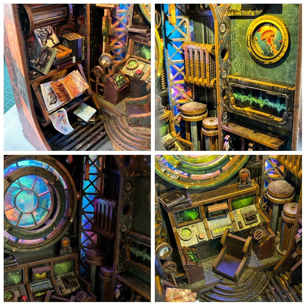 The Abandoned Submarine Book Nook