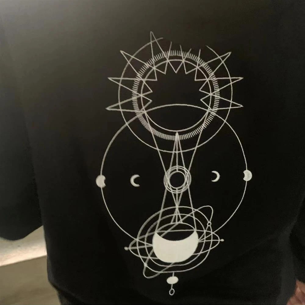 TV Series The Eclipse First Khaotung Cosplay Black Hoodie Unisex Adult Sweatshirt Coat Winter Warm Pullover Lovers Costume