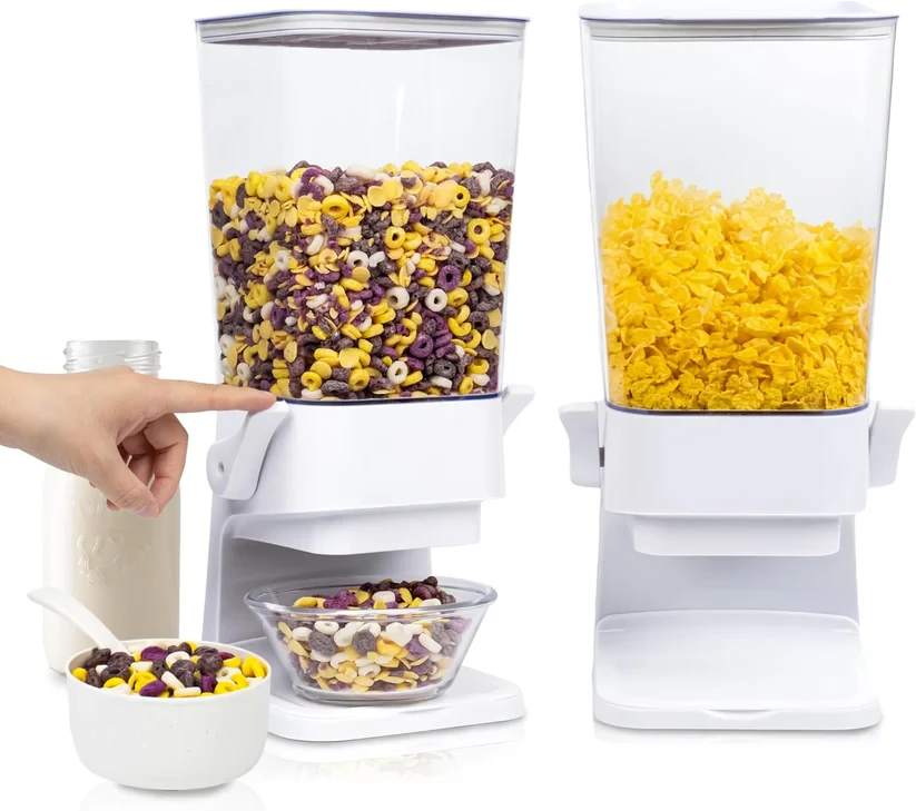 Easy Dispense Cereal Dispenser | Large Capacity & Hygienic Storage