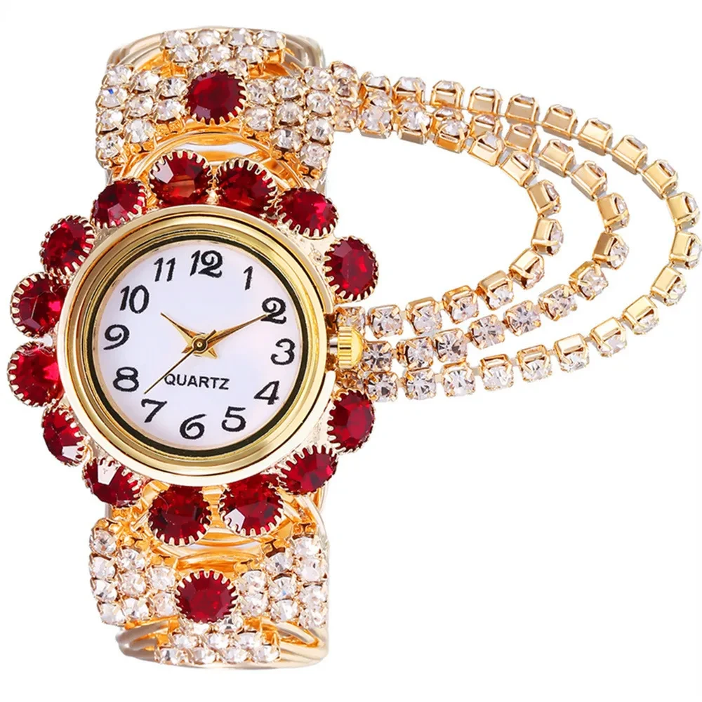 Diamond Claw Quartz Watch