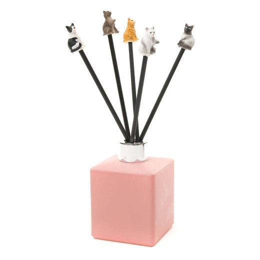 Diffuser Topper : Cats (Set Of 5)