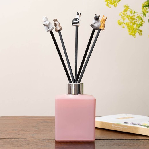 Diffuser Topper : Cats (Set Of 5)