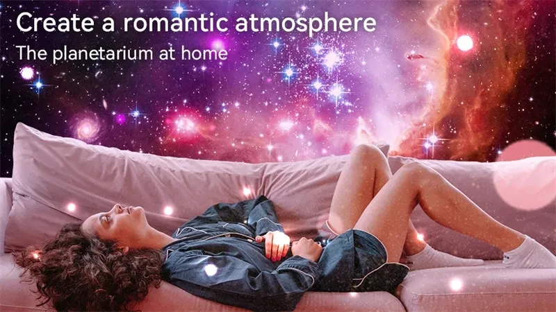 Night Light Galaxy Projector Starry Sky