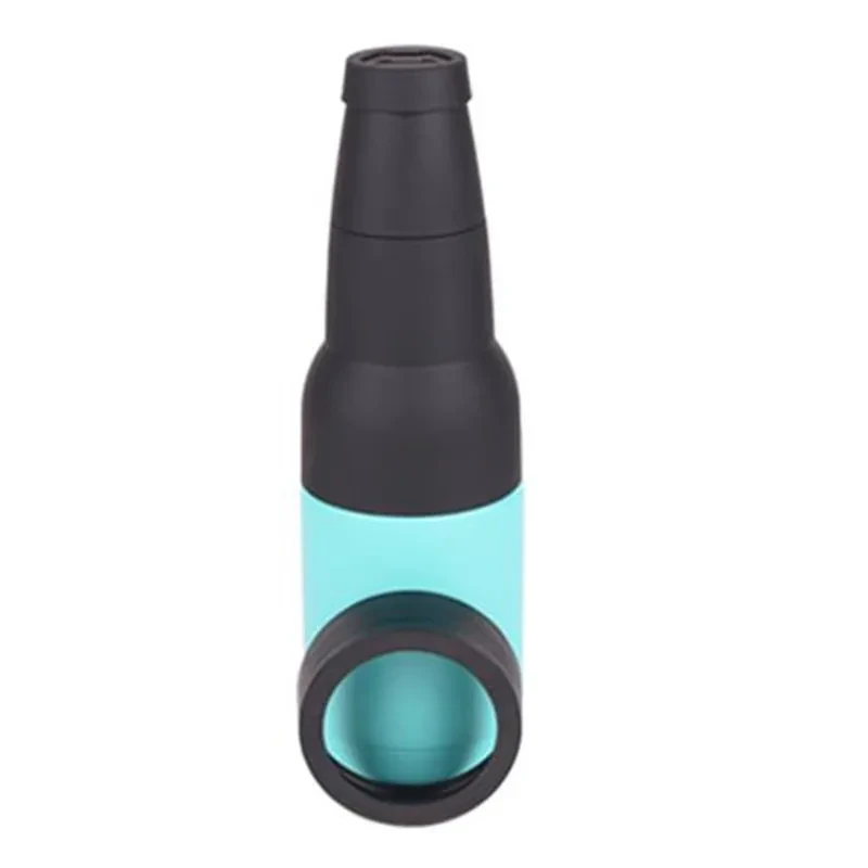 Beer Bottle and Can Cooler with Beer Opener