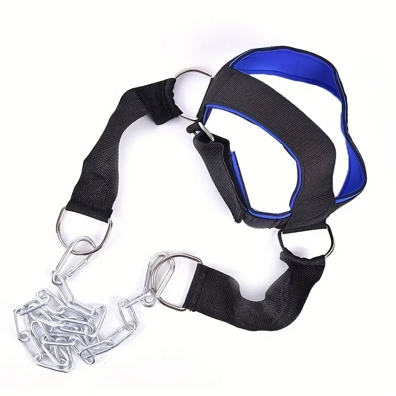 Professional Neck & Chin Training Harness - Weight Lifting Muscle Exerciser
