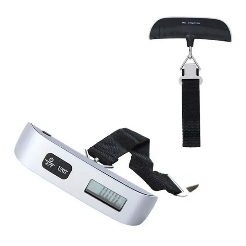 Portable 50kg/10g Hanging Electronic Digital Travel Suitcase Luggage Scales