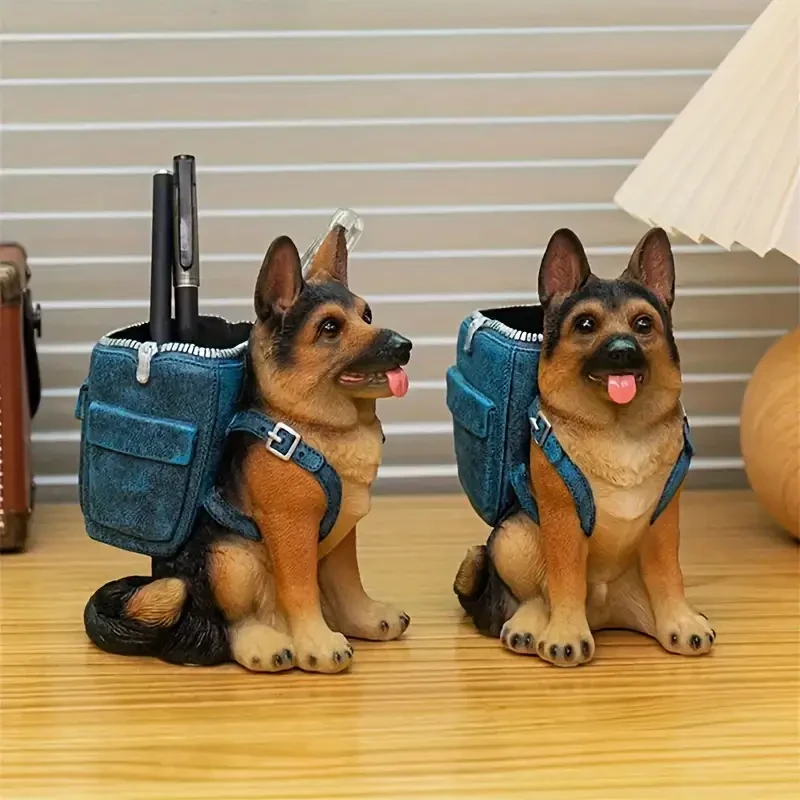 German Shepherd Dog Pen Holder