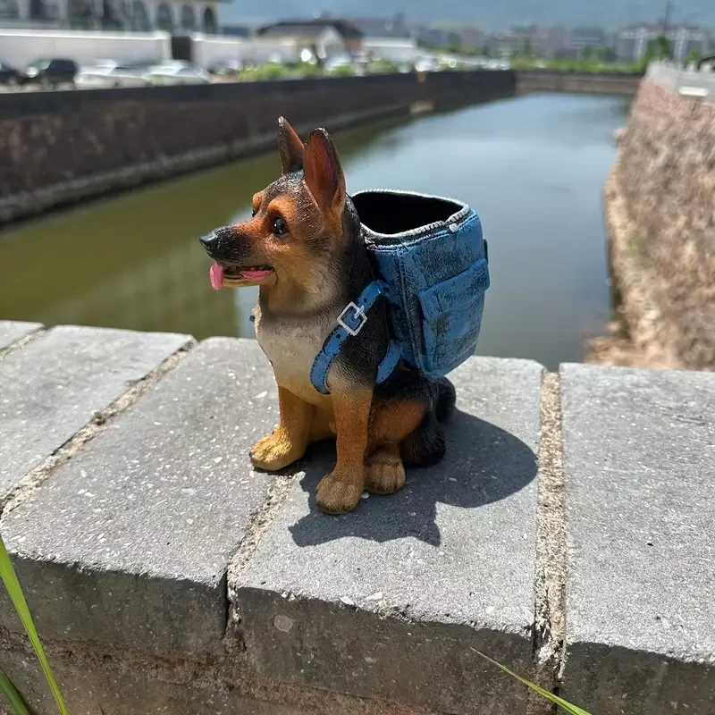 German Shepherd Dog Pen Holder