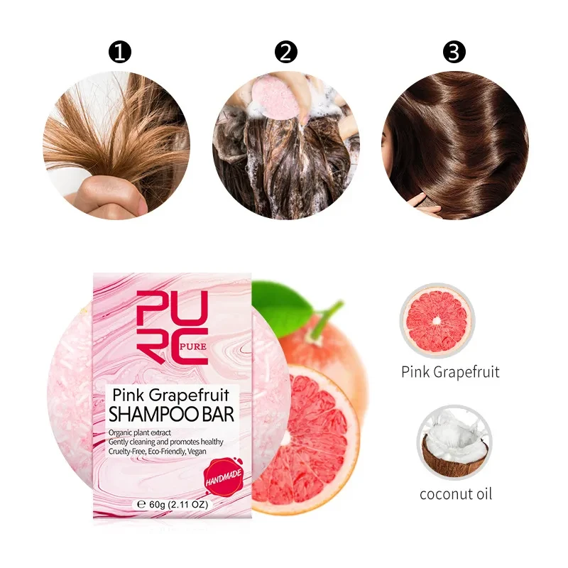 Hand-extracted shampoo soap