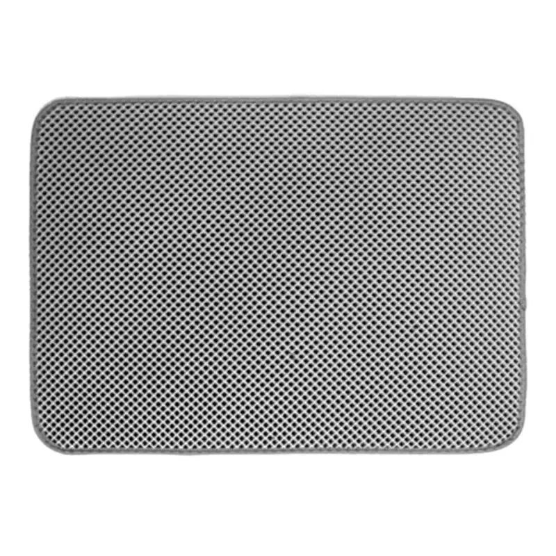 Waterproof Pet Cat Litter Mat EVA Double Layer