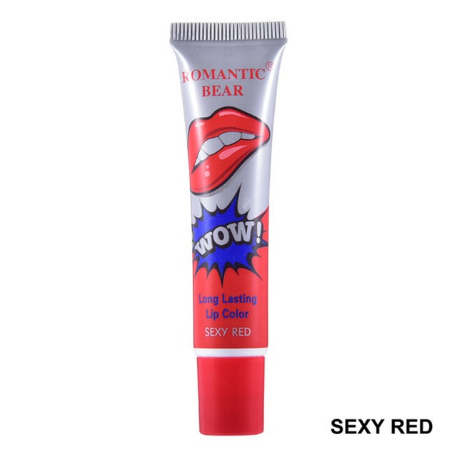6 Colors Peel-Off Liquid Lipstick - Waterproof Long-Lasting Lip Gloss & Tattoo Effect