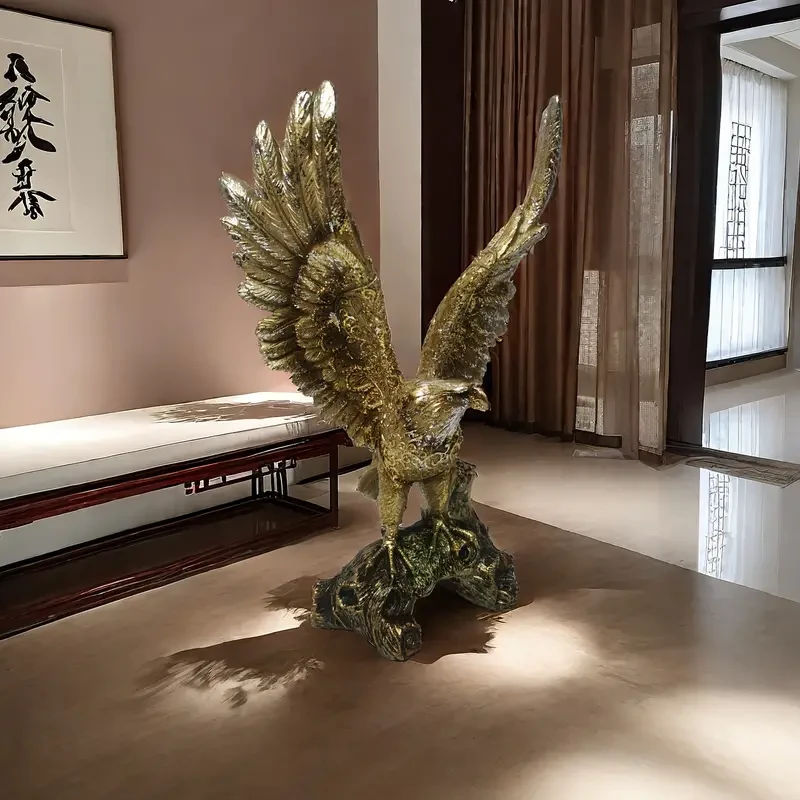 1pc, Resin Eagle Statue