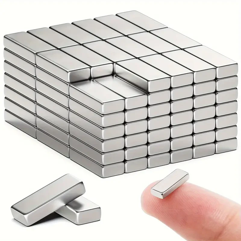 100pcs Neodymium Rare Earth Magnets 10x5x2mm Rectangular Sticks