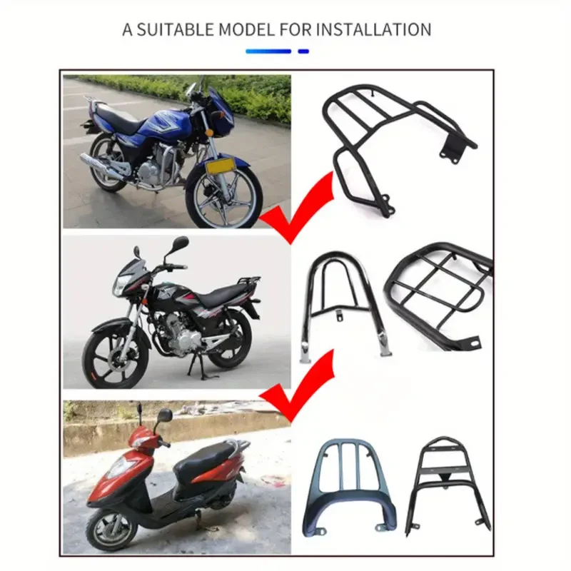 LIXADA 45L Motorcycle Rear Trunk  Waterproof Helmet & Luggage Storage Box