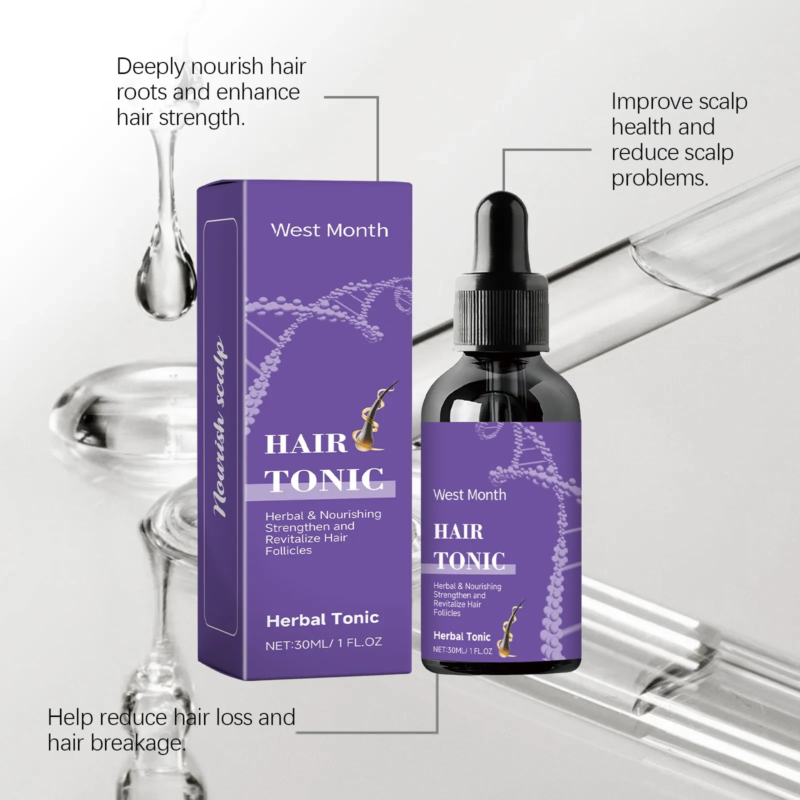 Hair Care Solution Hydrating Nourishing Soft