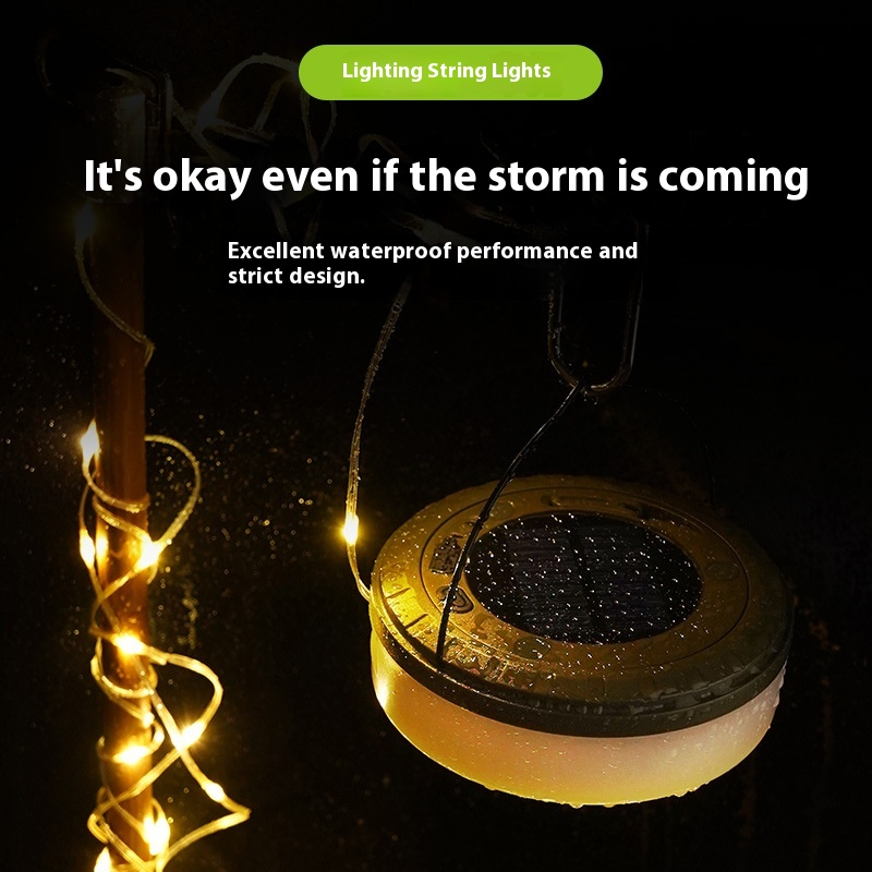 Outdoor Solar Camping Tent Light
