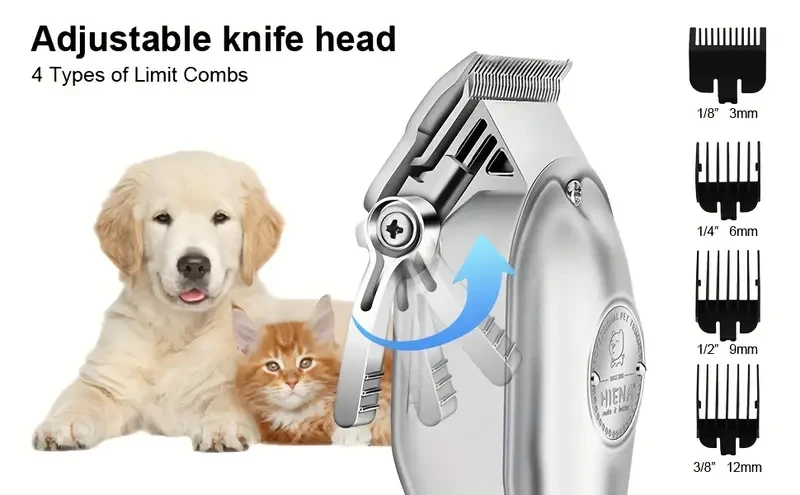 Rechargeable Pet Grooming Clippers