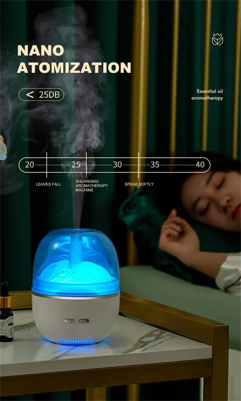 Air Humidifier Ultrasonic Aromatherapy Atomizer