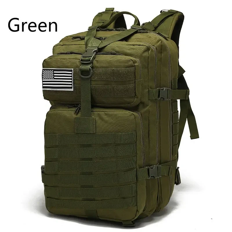 Waterproof Large Capacity Hiking Backpack for Men - Sport Casual Fishing Knapsack for Outdoors Camping