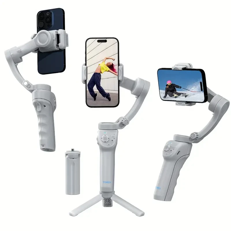 ProPlus 3-Axis Smartphone Gimbal Foldable & Vlog Ready