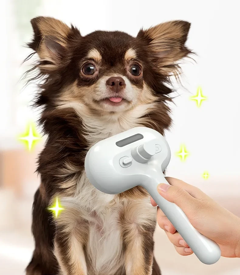 Pet Comb Self Cleaning Pets Hair Remover Brush
