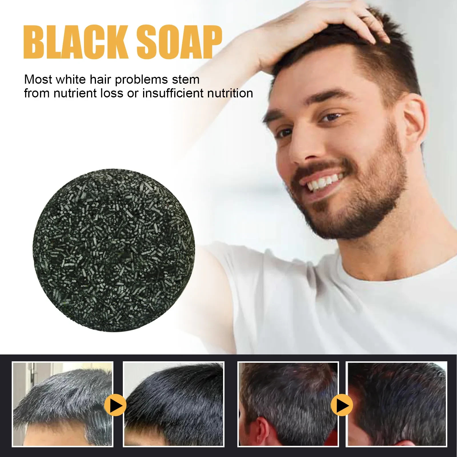 Jaysui Black Hair Soap Black Thick Hair