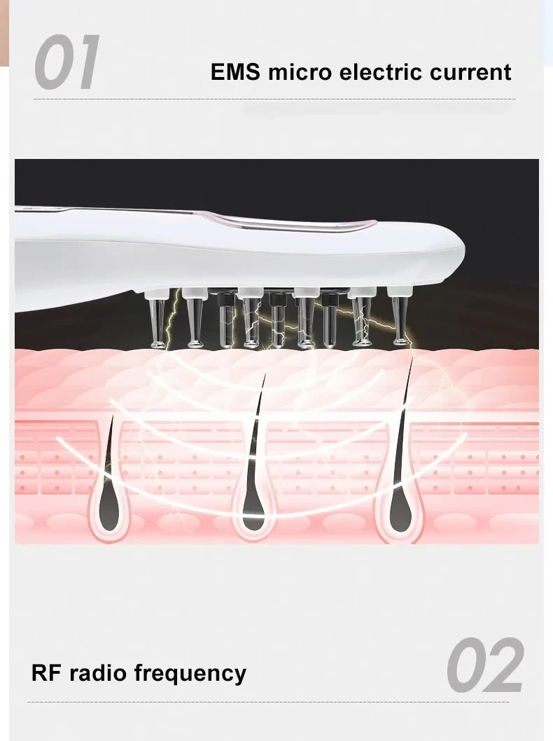 Healthy Comb Micro-current Radio Frequency Hair Care Equipment