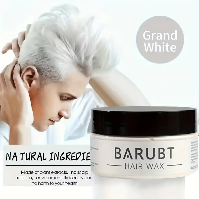 Temporary Hair Color Wax Strong Hold & Matte Finish
